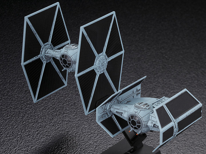 Star Wars Vehicle Model 007 TIE Advanced & TIE Fighter Set