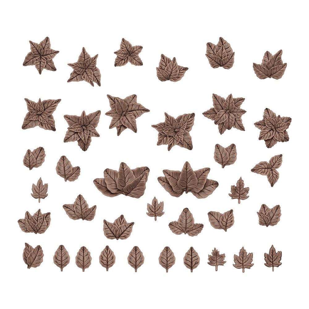 AK Interactive - Basing Bits - Forest Leaves - 35 Pieces
