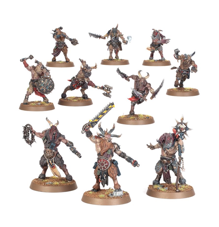 Chaos Space Marines: Fellgor Beastmen
