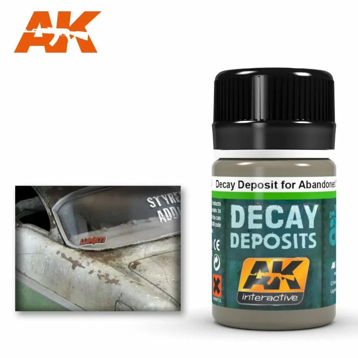 AK Interactive - Weathering - Decay Deposit for Abandoned Vehicles