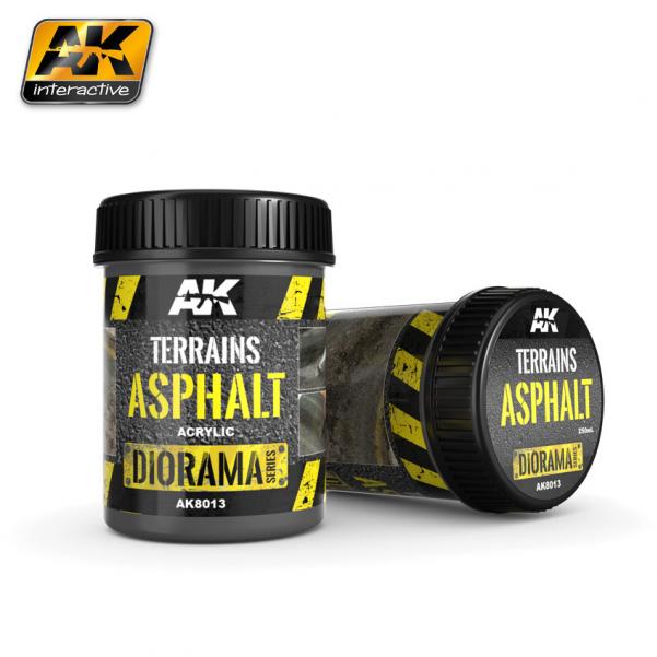 AK Interactive - Terrains - Asphalt (250ml)