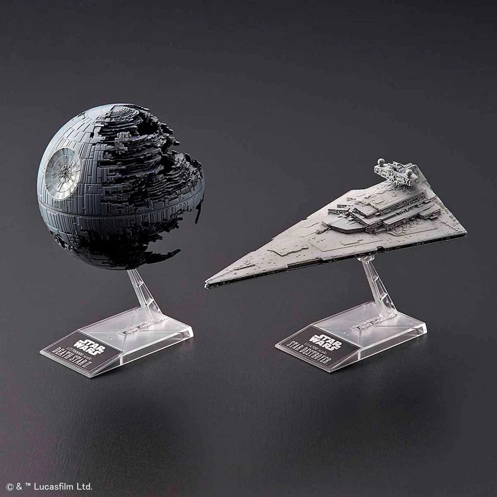 Star Wars 1/2,700,00 Death Star II & 1/14,500 Star Destroyer