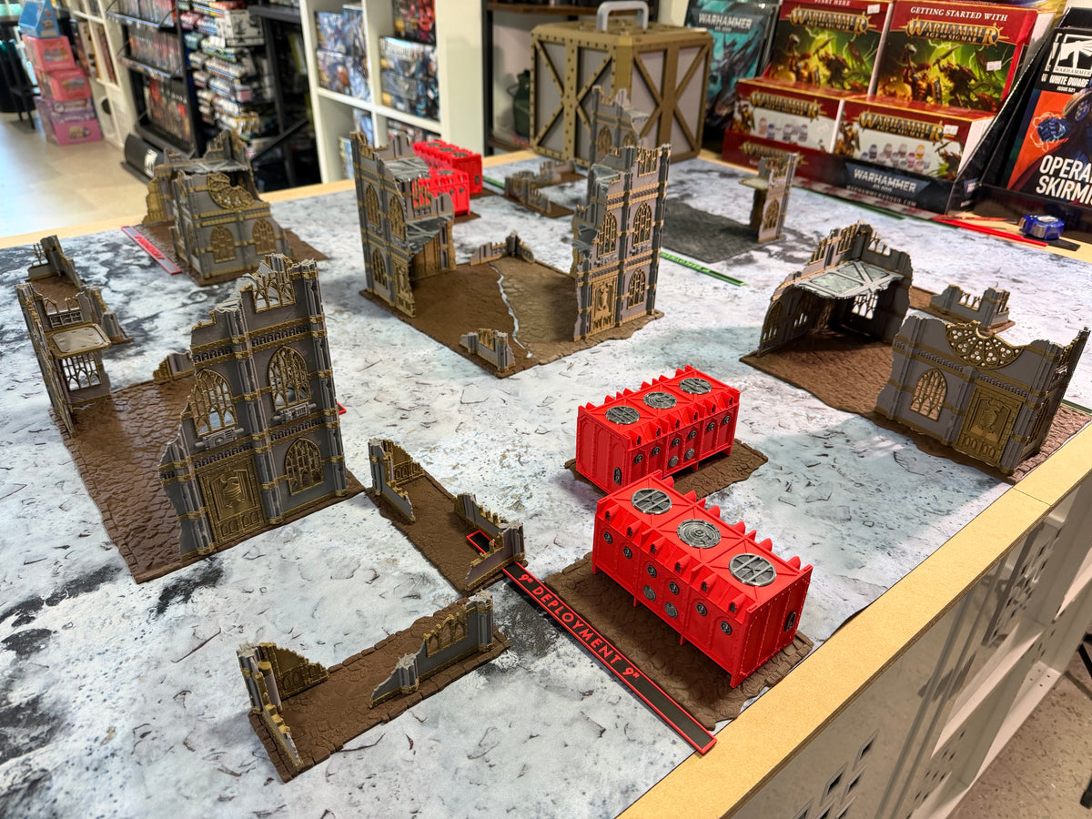 Foldable Terrain bundle for Warhammer 40k 11th Edition - Two Colour