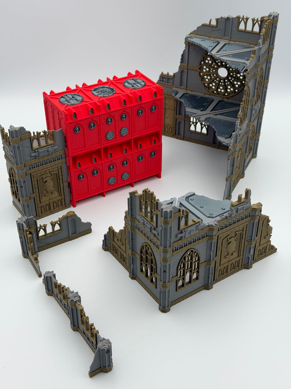 Foldable Terrain bundle for Warhammer 40k 11th Edition - Two Colour