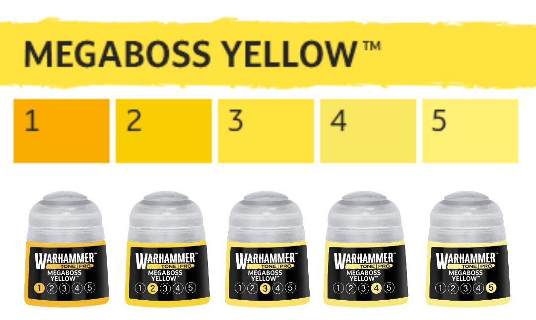 Tone Pro Paint: Megaboss Yellow Bundle