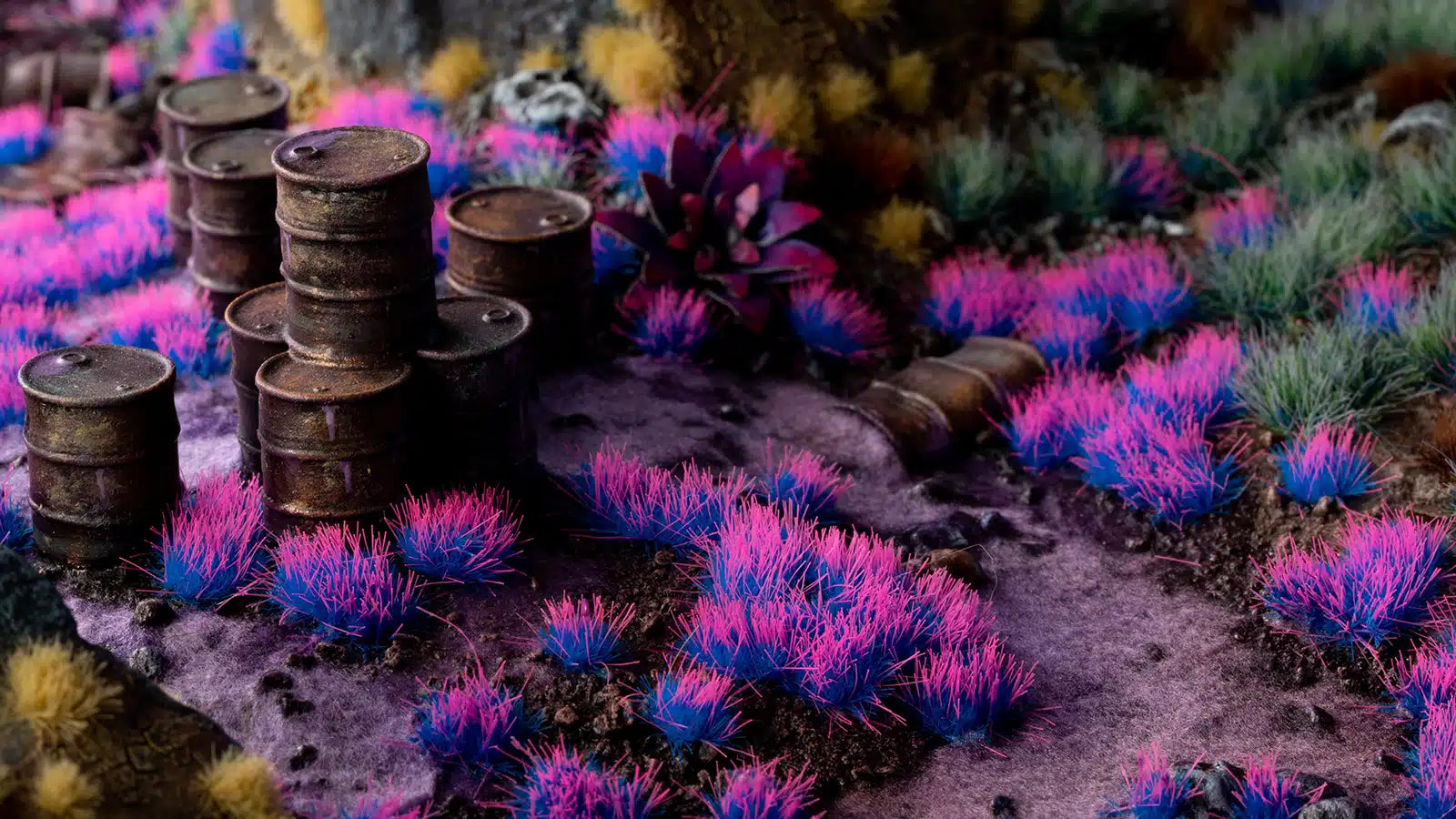 Gamers Grass: Alien Tufts - Alien Neon 4mm