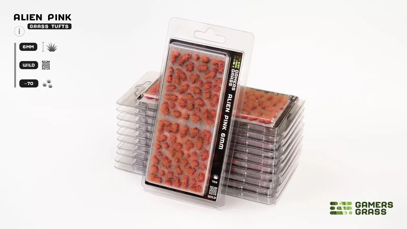Gamers Grass: Alien Tufts - Alien Pink 6mm