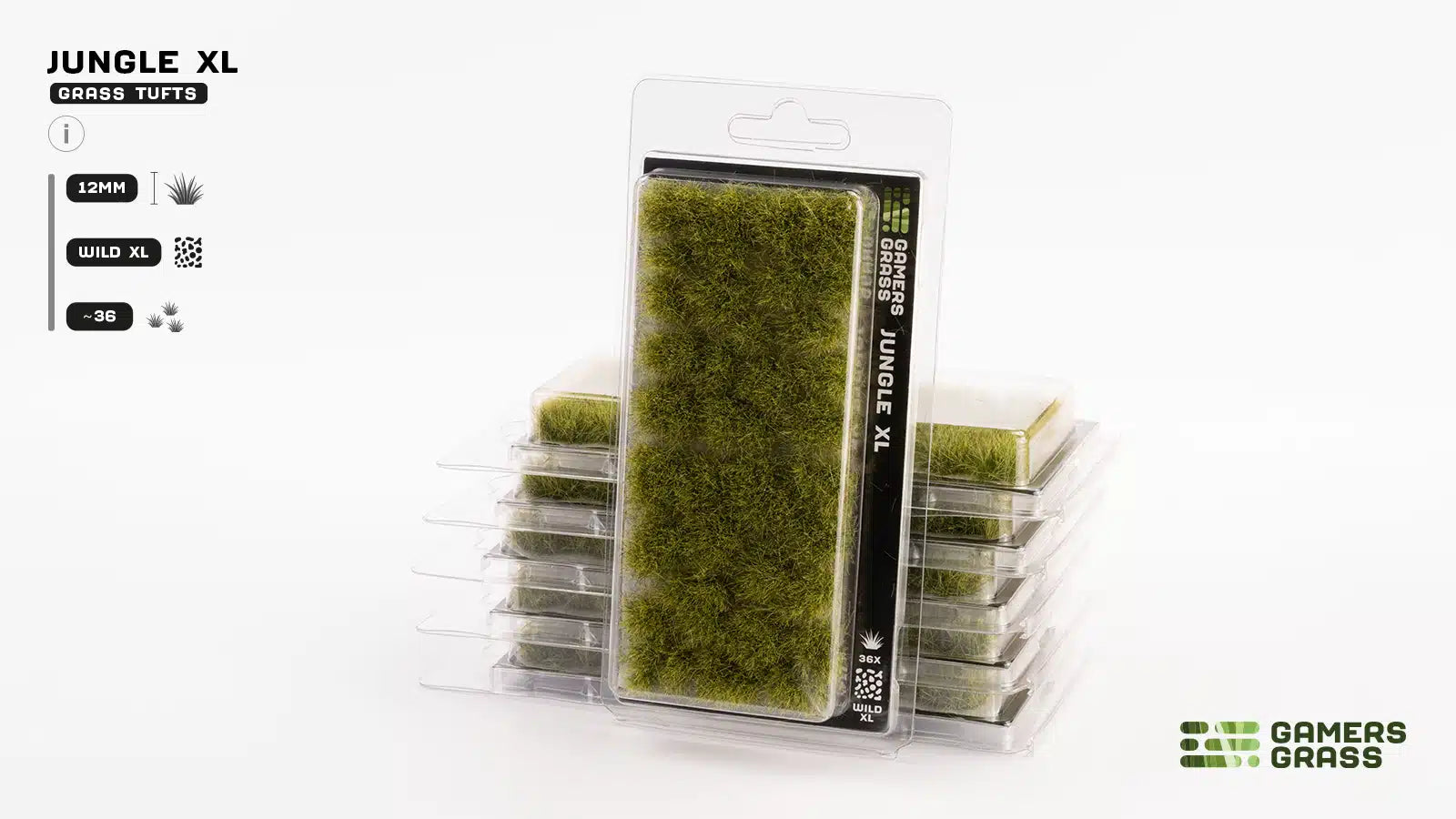 Gamers Grass: Grass Tufts - Jungle XL 12mm