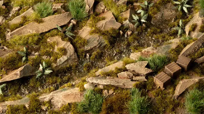 Gamers Grass: Grass Tufts - Dark Moss 2mm