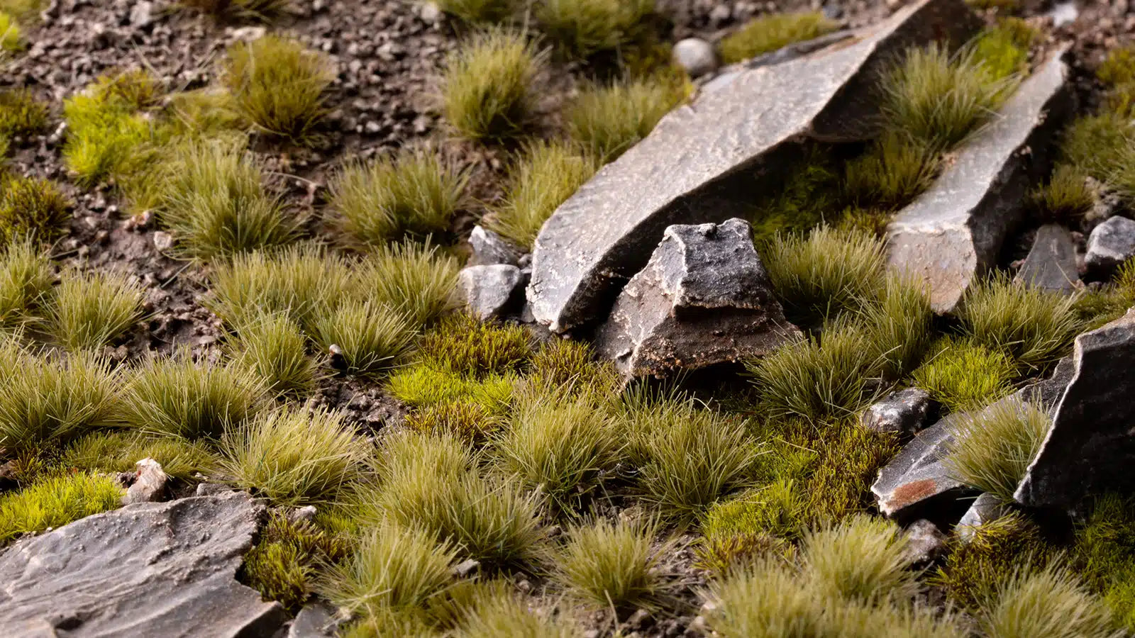 Gamers Grass: Grass Tufts - Dry Green 6mm Wild