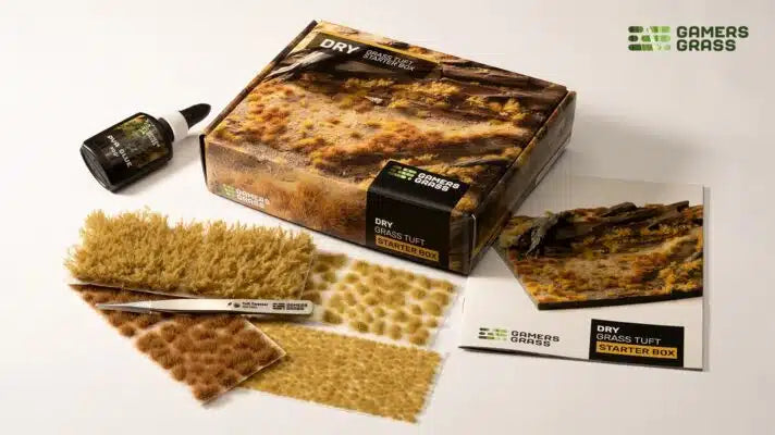 Gamers Grass: Grass Tuft Starter Box - Dry