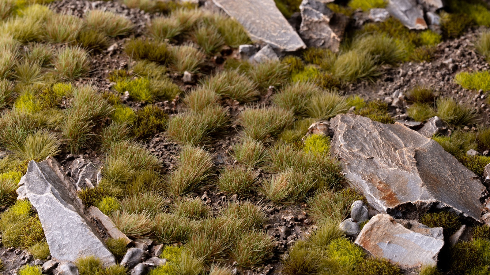 Gamers Grass: Grass Tufts - Mixed Green 6mm Wild
