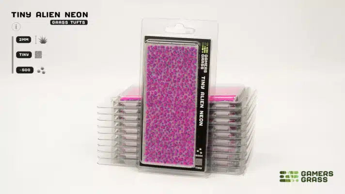 Gamers Grass: Grass Tufts - Tiny Alien Neon 2mm
