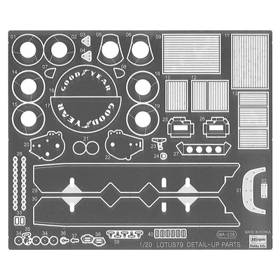 Hasegawa 1/20 Lotus 79 1978 German GP Detail Up Version (Limited Edition)