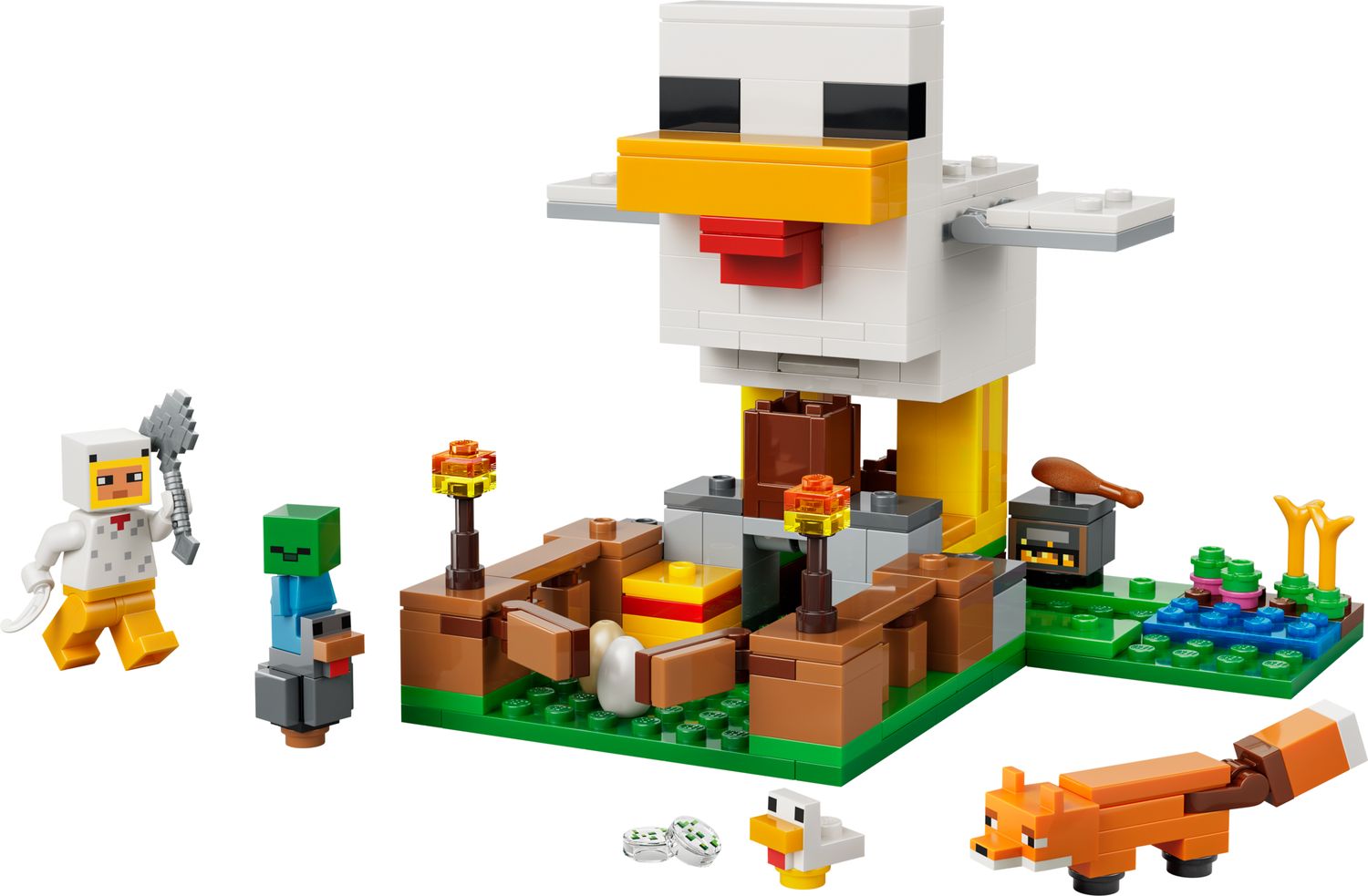 LEGO Minecraft: Minecraft Chicken Farm 21585