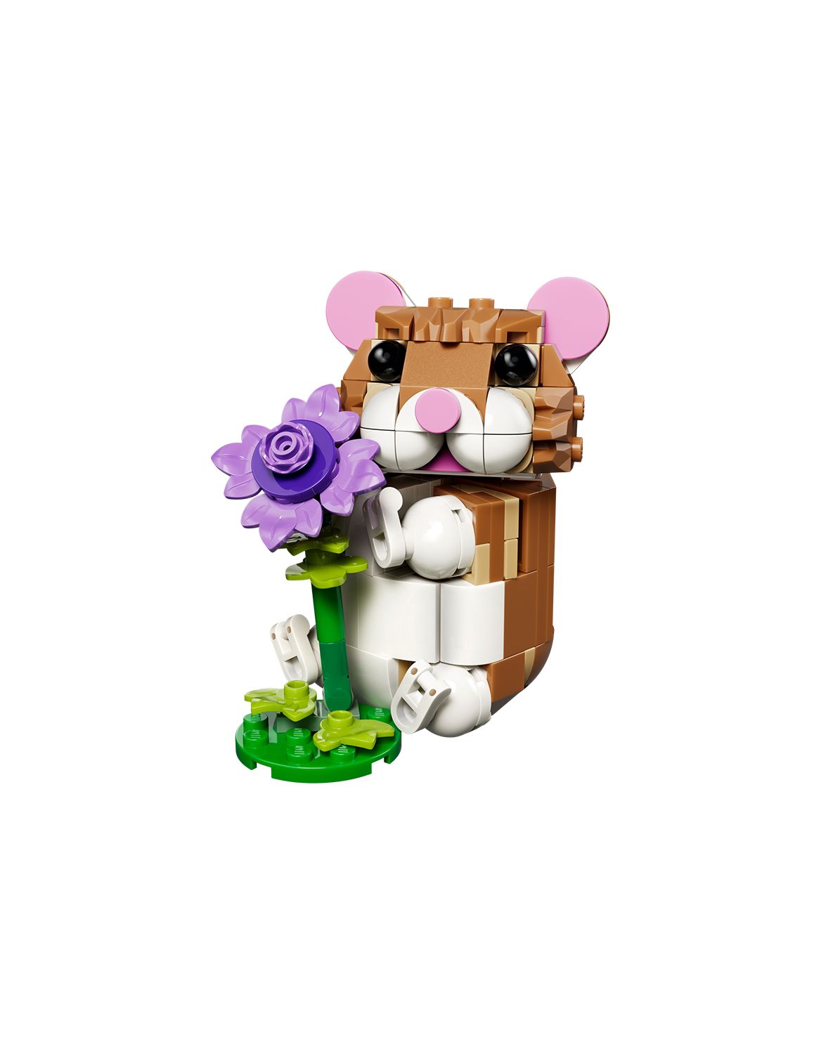 LEGO Creator: Creator 3-in-1 Cute Hamster with a Flower 31376