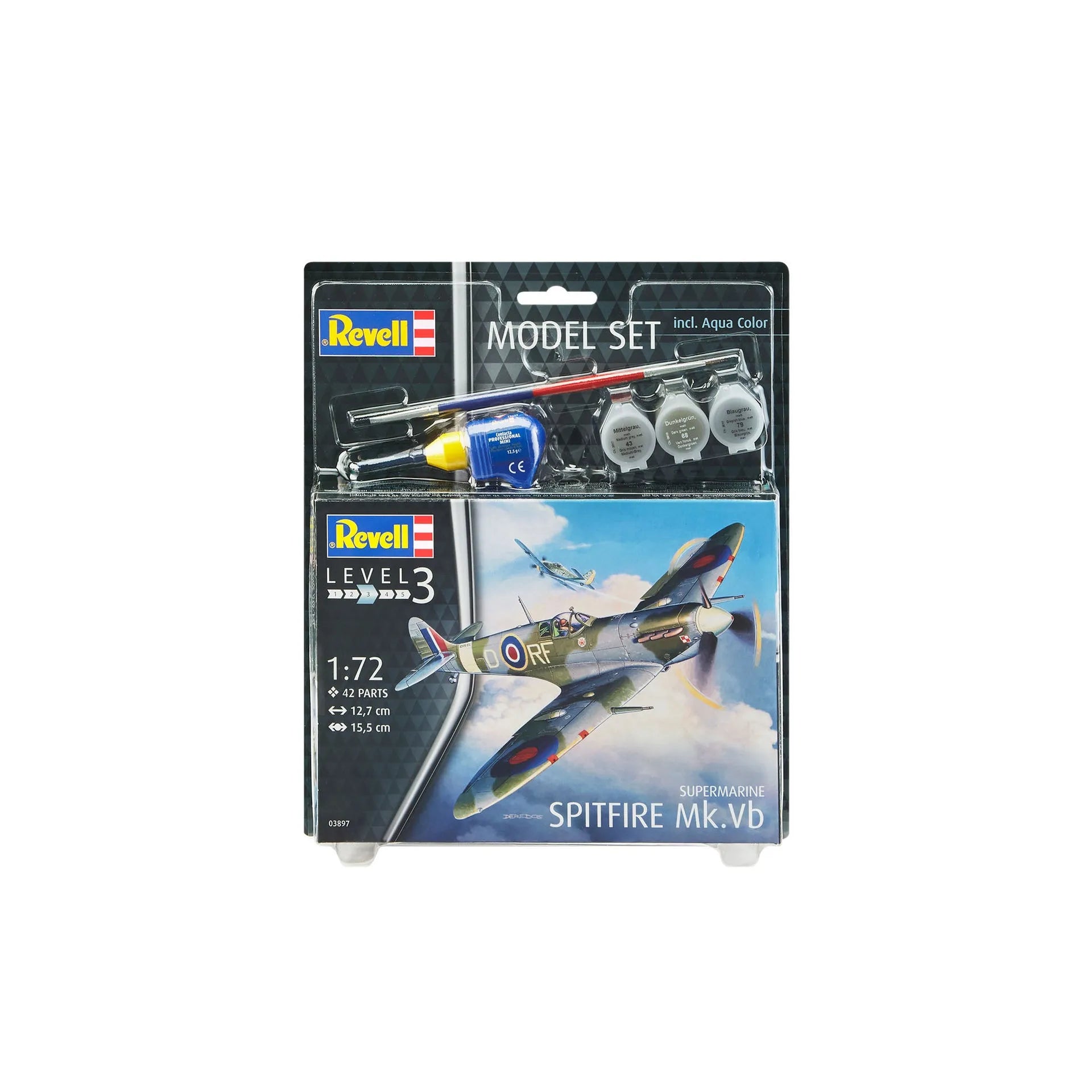 Revell 1/72 Model Set Supermarine Spitfire Mk.Vb