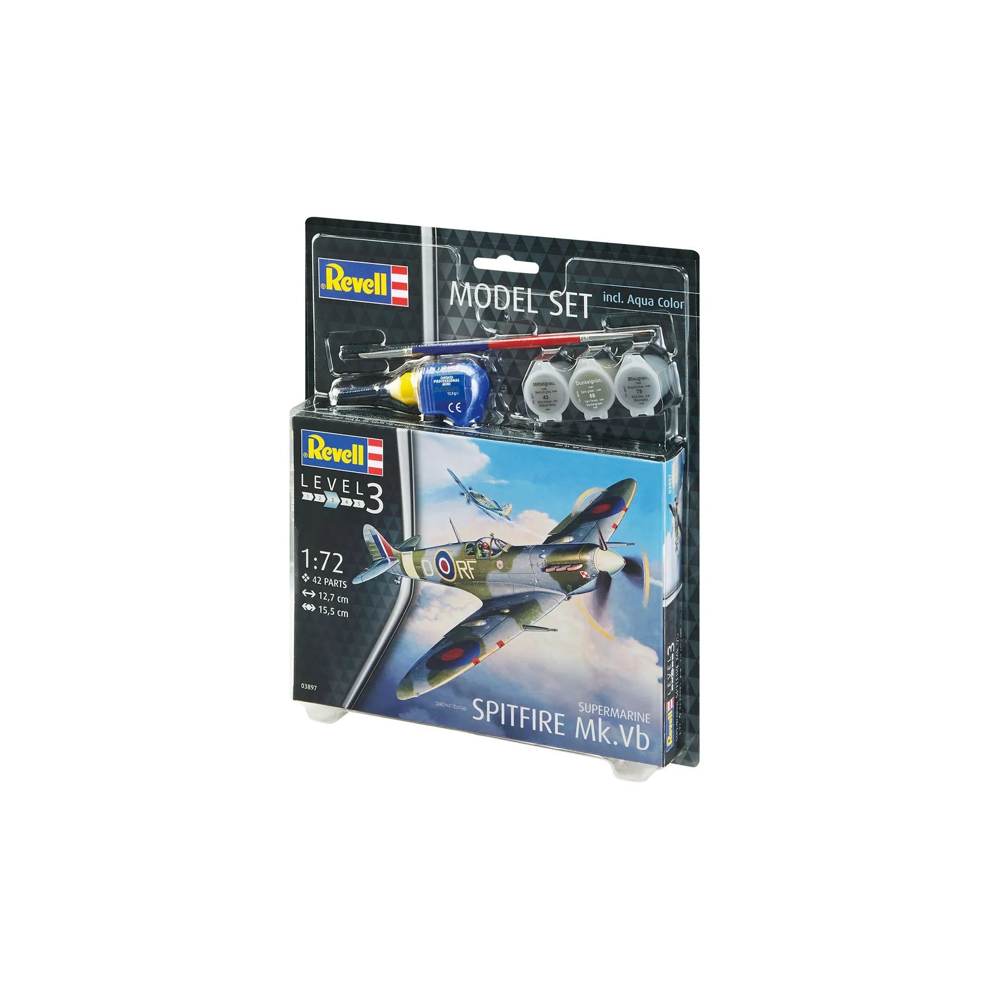 Revell 1/72 Model Set Supermarine Spitfire Mk.Vb