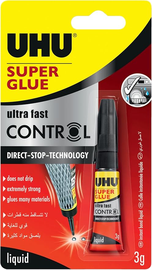 UHU Super Glue: Ultra Fast Control