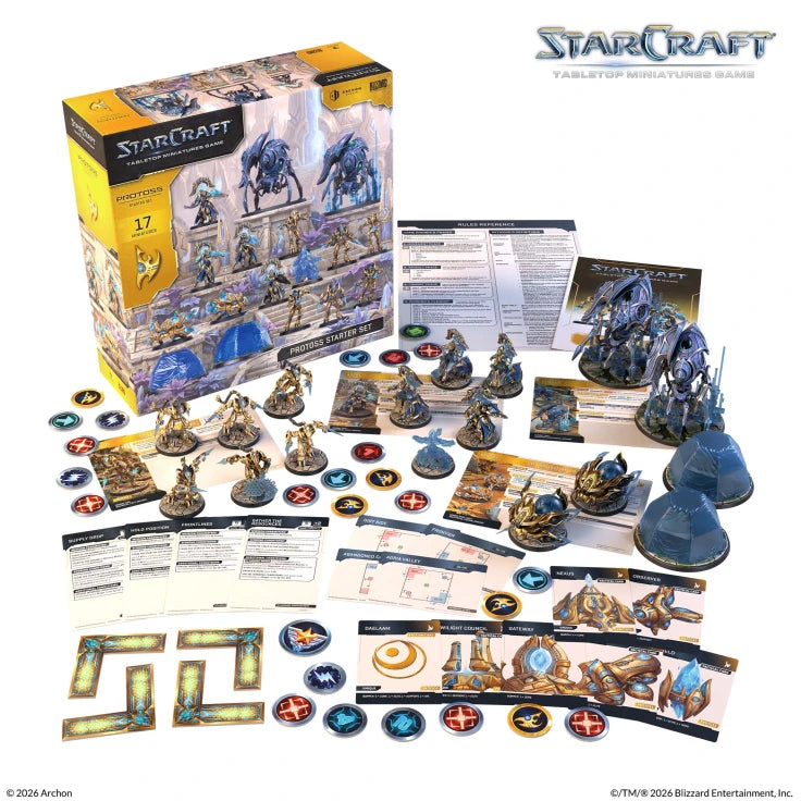StarCraft Miniatures Game: Protoss Starter Set (Founders Edition)