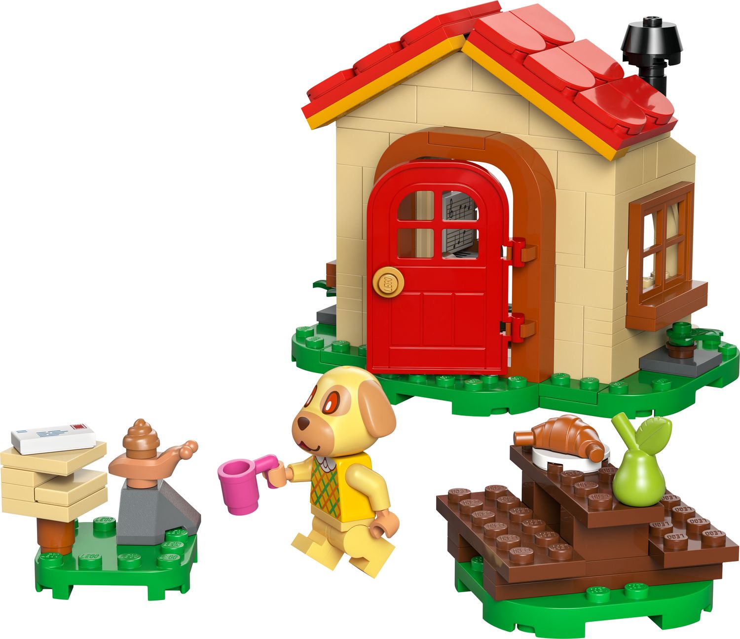 LEGO Animal Crossing: Animal Crossing Goldie’s Cosy House 77058