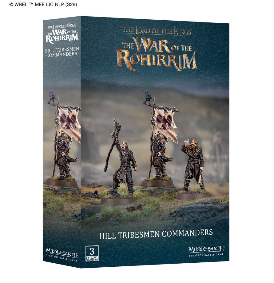 LotR: Hill Tribesmen Commanders