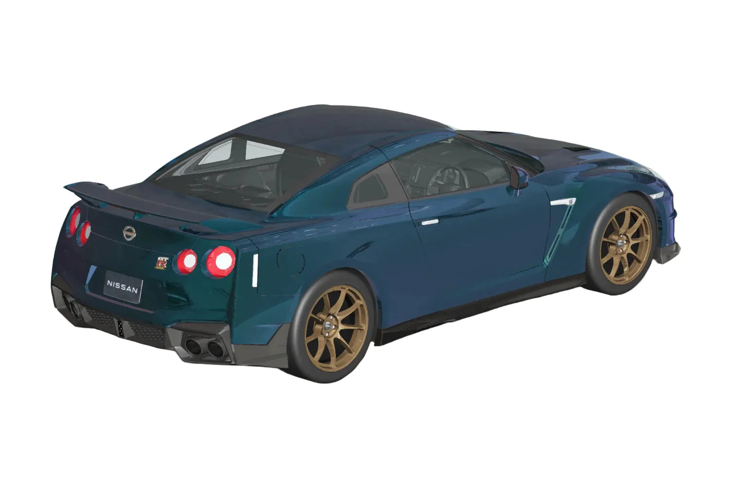 Aoshima 1/32 SNAP Nissan R35 Nissan GT-R 2024 (Midnight Purple)