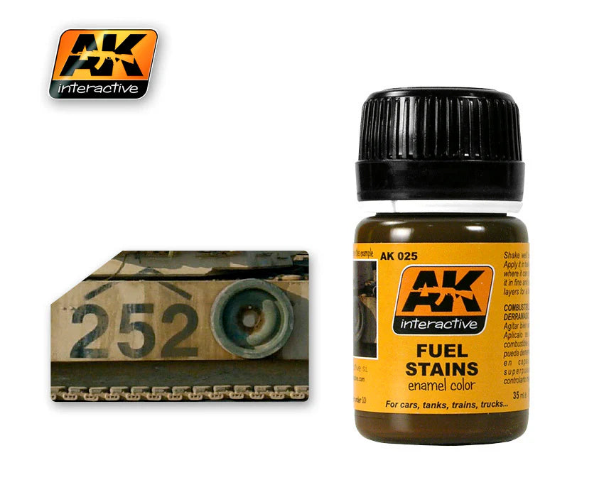 AK Interactive - Weathering - Fuel Stains