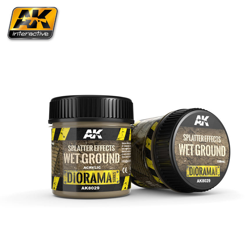 AK Interactive - Splatter Effects - Wet Ground (100ml)