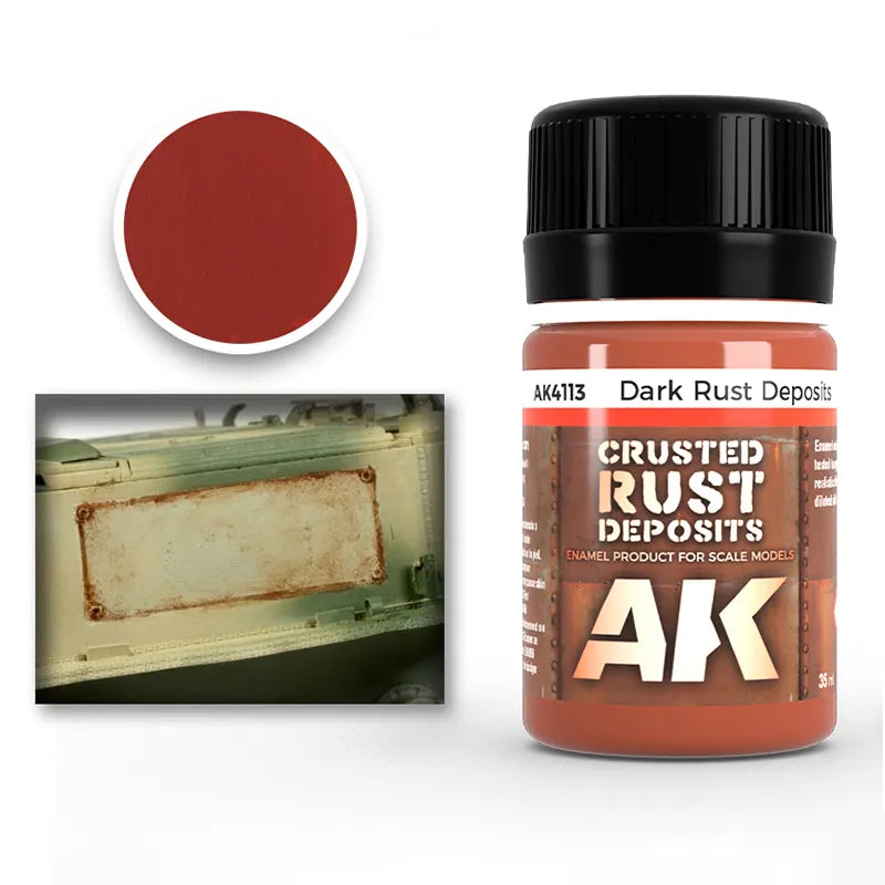 AK Interactive - Weathering - Dark Rust Deposit