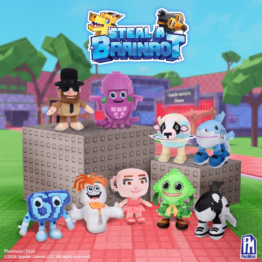 Steal a Brainrot Collectible Plush - Series 1