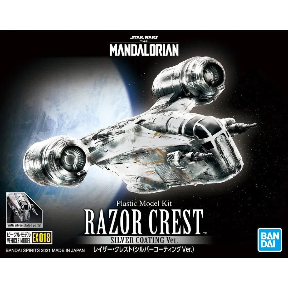 Star Wars Vehicle Model EX018 Razor Crest Silver Coating Ver.