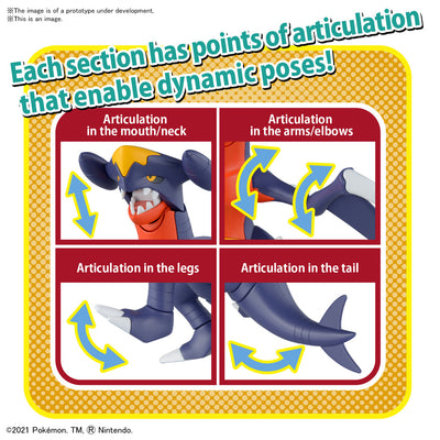 Pokemon Model Kit GARCHOMP