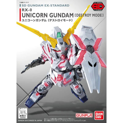SD Gundam EX-Standard: Unicorn Gundam (Destroy Mode)