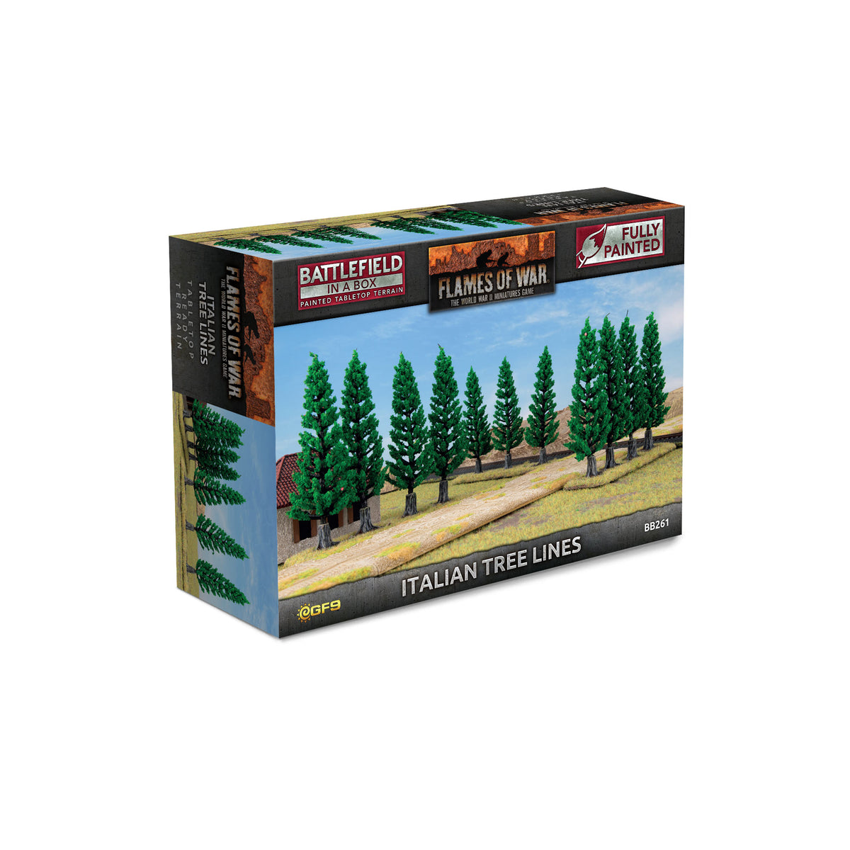 Battlefield in a Box: Italian Tree Lines (x3)