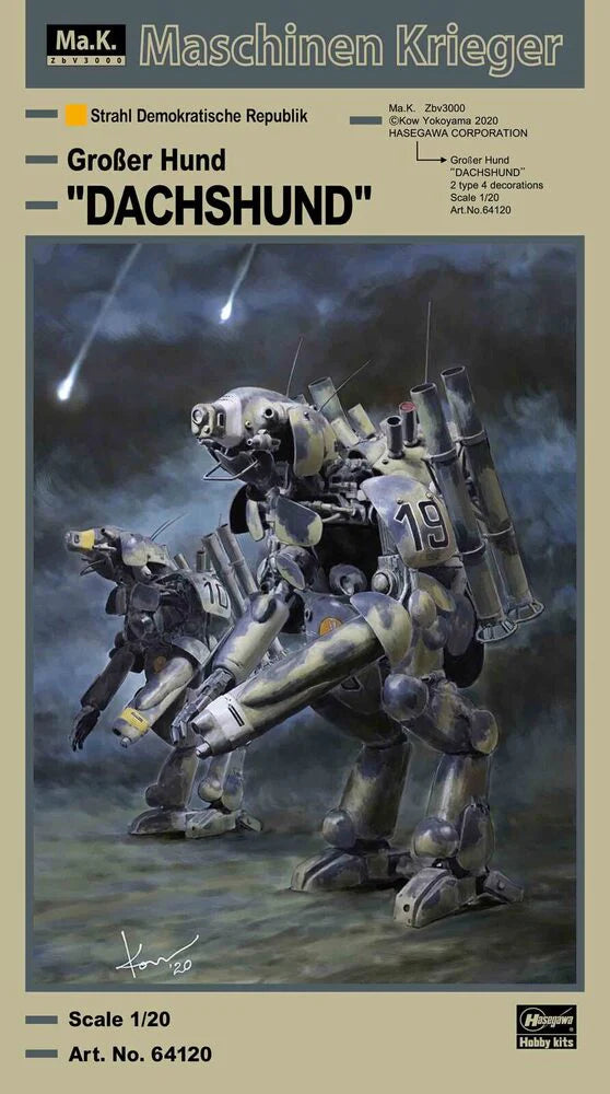 Ma.K. 1/20 Humanoid Unmanned Interceptor GroÃŸer Hund "DACHSHUND"