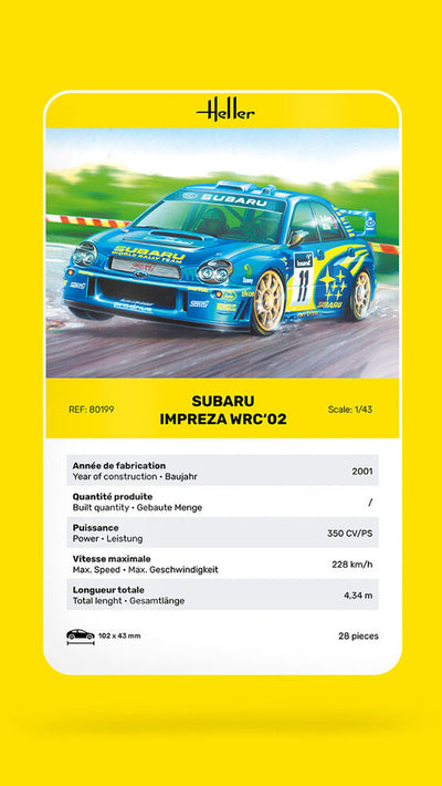 1/43 Subaru Impreza WRC'02