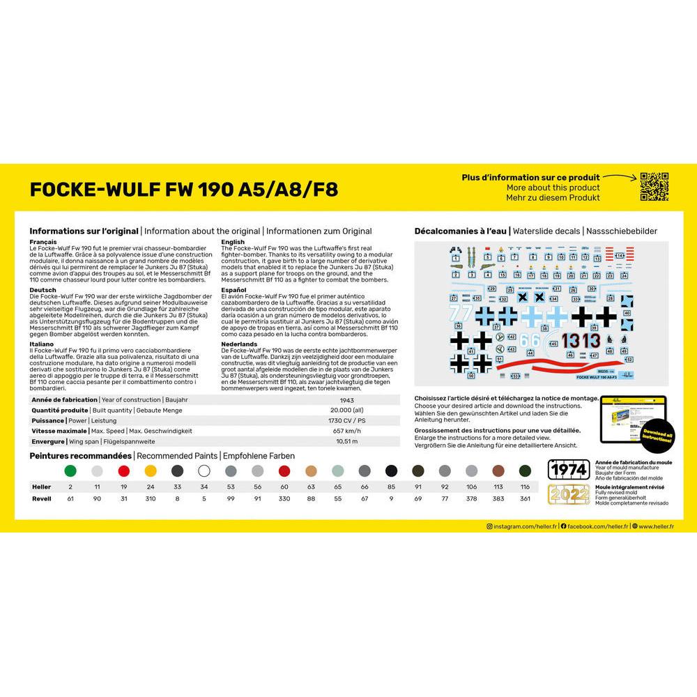 1/72 Focke-Wulf Fw190 A5/A8/F8
