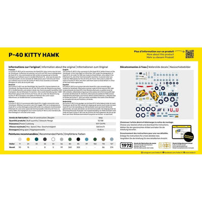 1/72 P-40E Kitty Hawk with RAAF Decals