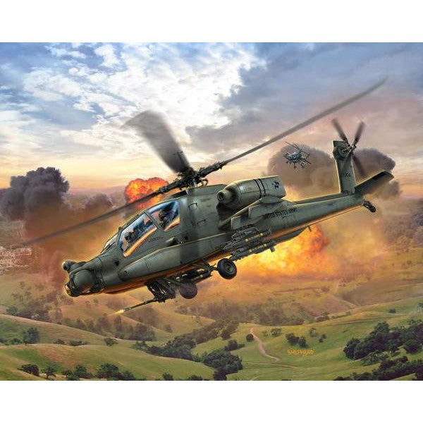 Revell 1/100 Model Set AH-64A Apache