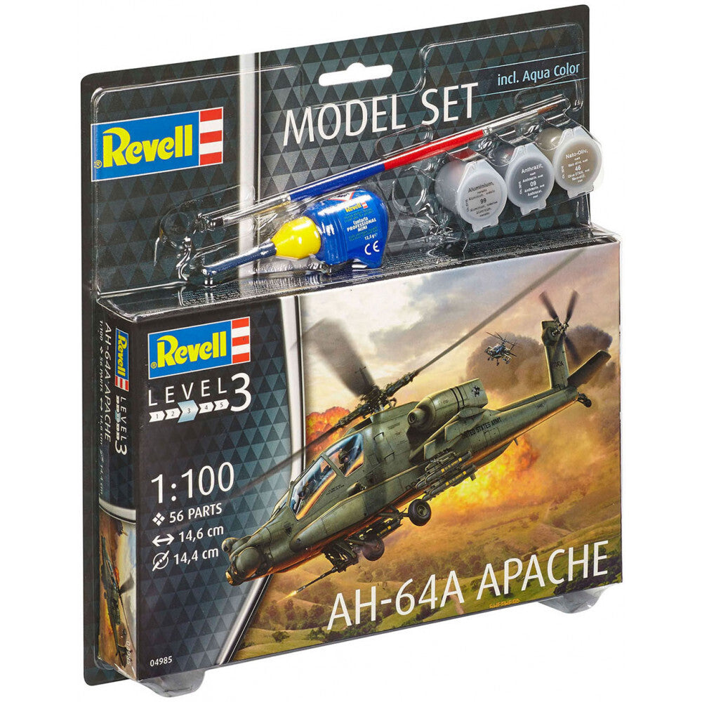 Revell 1/100 Model Set AH-64A Apache