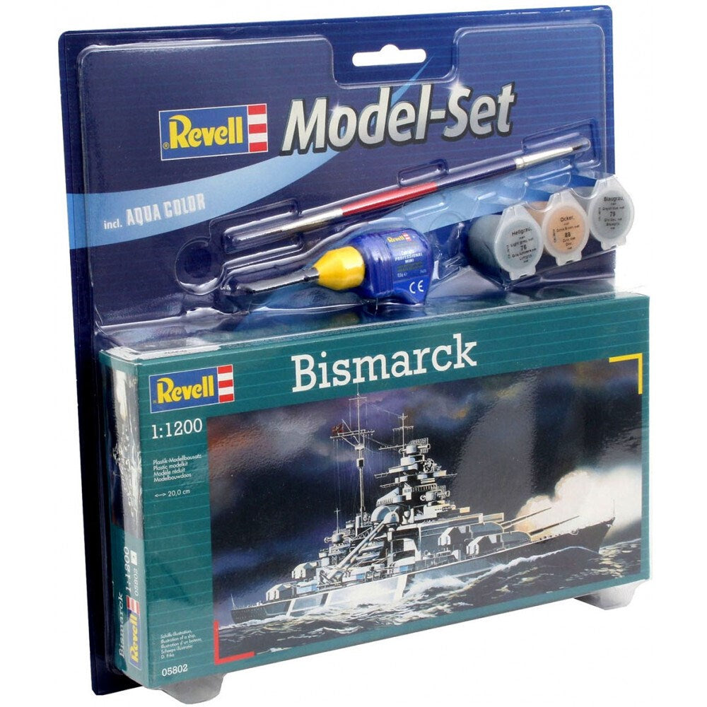 Revell 1/1200 Model Set Bismarck