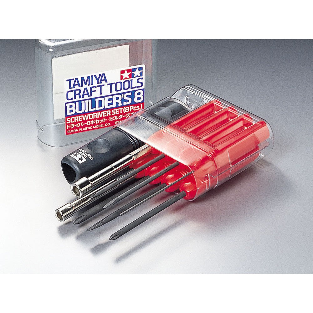 Tamiya Builder's Screwdriver Set (8pc)