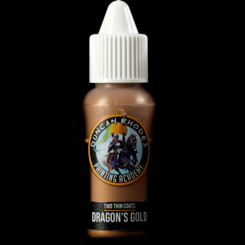 Two Thin Coats: Midtone Metallic: Dragon's Gold