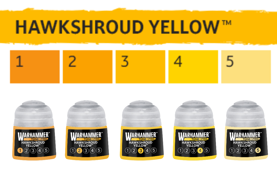 Tone Pro Paint: Hawkshroud Yellow Bundle