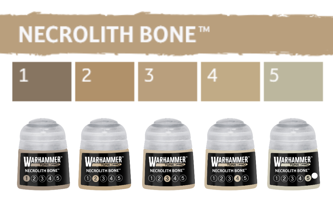 Tone Pro Paint: Necrolith Bone Bundle