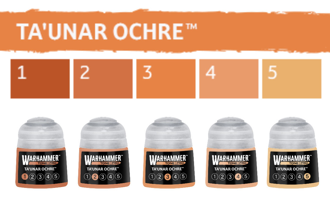 Tone Pro Paint: Ta'Unar Ochre Bundle