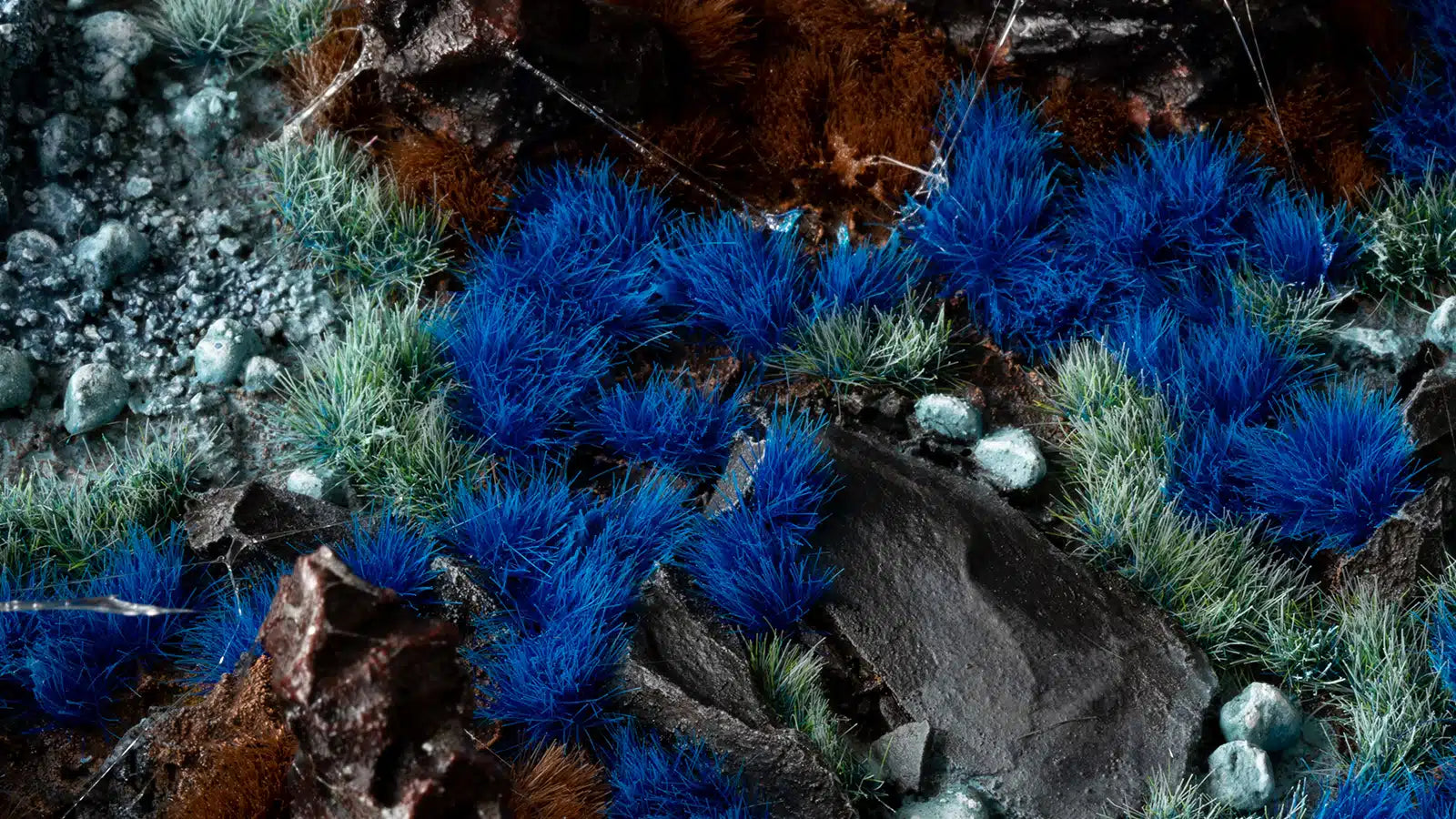 Gamers Grass: Alien Tufts - Alien Blue 6mm