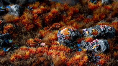 Gamers Grass: Alien Tufts - Alien Fire 6mm