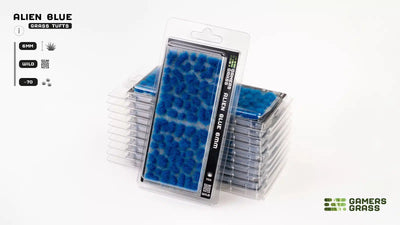 Gamers Grass: Alien Tufts - Alien Blue 6mm
